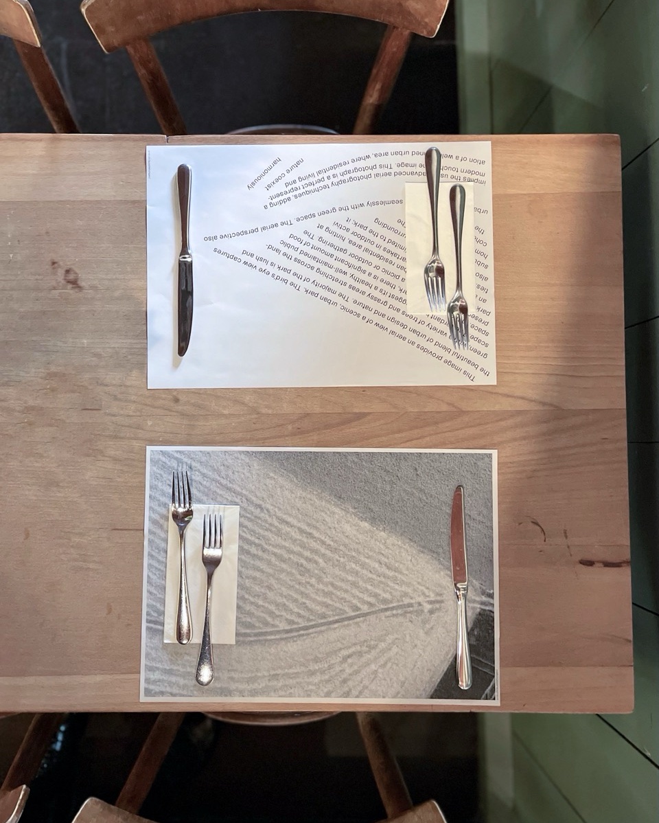 As the crow flies - place mats